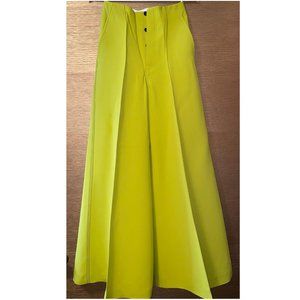 CELINE GREEN TROUSERS SIZE 34 With TAGS